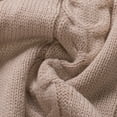 thumbnail image 3 of xiaxaixu Newborn Kids Sleeping Bag, Knitted Buttons Swaddle Wrap Blanket, 3 of 5