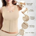 thumbnail image 6 of Lilvigor 3-in-1 Waist Buttoned Bra Shapewear, Women's Shapewear, Corset Adjustable Straps Body Shaper for Women Tummy Control Slimming Top, 6 of 7