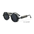thumbnail image 3 of Yokua Steampunk Vintage Round Polarized Glasses Colored Lenses Sunglasses Eyewear, 3 of 13
