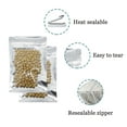 thumbnail image 4 of FERENLI 100 Pcs Clear Mylar Bags Resealable Heat Sealed Pouches for Packaging Food Storage, 4 of 5