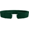 thumbnail image 1 of Meridian Furniture Limitless Green Velvet Modular 15 Piece Sectional, 1 of 10