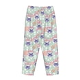 thumbnail image 3 of Lsque Bulldog Print Women's Pajama Pants, Lounge Pant - Comfortable Home Wear,Elastic Waistband, Stylish Design-Large, 3 of 9
