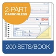 thumbnail image 3 of Cardinal Two-Part Work Sales Order & Rent Receipt Book, 2.75" x 4.75", Carbonless, 200 Forms, 3 of 6