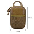 thumbnail image 4 of Bolsa De Almacenamiento Bolsa de almacenamiento pequeña de nailon para Black Dog ESLNF Goal Zero ML4 Holder (Khaki) Tmvgtek Para Estrenar, 4 of 9