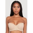 thumbnail image 5 of Womens Solid Convertible Padded Push Up Balconette Bra, 5 of 7