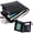 Black, variant on Mens RFID Blocking Leather Wallet Credit Card ID Holder Zipper Purse, Men Gift