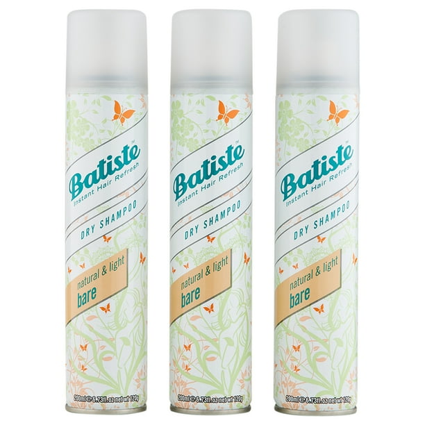 Batiste Dry Shampoo Bare 3 Ct 6.73 fl oz