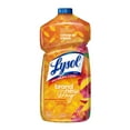 thumbnail image 2 of (9 pack) Lysol All Purpose Cleaner, 2X Concentrated Multi-Surface Disinfectant Floor Cleaner for Mopping Solution, for Bathroom & Kitchen, Mango & Hibiscus, 48 fl oz, 2 of 8