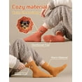 thumbnail image 6 of TEHOOK Warm & Cozy Gifts for Women, Fluffy Fuzzy Sock, Plush Sleeping Slipper Socks - Soft Warm Fabric, 6 of 10