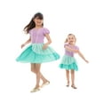 thumbnail image 5 of Disney Princesses Girls Little Mermaid Cosplay Dress with Puff Sleeves, Sizes 4-12, 5 of 6