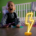 thumbnail image 4 of Letrero LED de neón ENUOLI Lightning blanco cálido con base USB/batería, 4 of 9