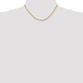 thumbnail image 2 of Auriga 10K Yellow Gold 2.75 mm Regular Rope Chain Necklace for Women 16", 2 of 6