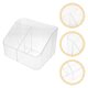 thumbnail image 1 of unbranded Organizador De Transparente Con Compartimentos Para Cosméticos Y Control Remoto, 1 of 7