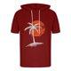 thumbnail image 3 of Camisetas de Manga Corta para Hombre Camiseta Deportiva con Capucha de Moda de Impresión Casual, Ligera para el Uso Diario Del Verano, 3 of 7