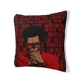 thumbnail image 2 of Funda de almohada súper suave The Weeknd con cremallera para dormitorio, sofá, sillón, fundas de almohada mullidas y acogedoras para todas las estaciones, almohada cuadrada, 2 of 8