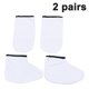 thumbnail image 1 of Guantes de baño de cera de parafina, cubierta para pies, trabajo hidratante, cubierta para spa para pies, color blanco, 1 of 5