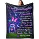 thumbnail image 1 of LHSHID Granddaughter Gifts from Grandma Granddaughter Gifts Blanket Great Granddaughter Gifts Granddaughter Gifts from Nana Birthday Gifts for Granddaughter Throw Blanket 30"x40", 1 of 7