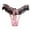 Pink, variant on Bigersell Plus Size Underwear for Women Clearance No Show Underwear Boyshort Thongs Panty Style P-608 Cotton Plus Size Panties Seamless Thongs Briefs Mid Waist Women Cheeky Panties Black One Size