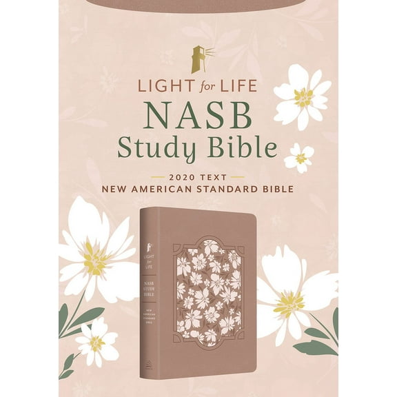 Light for Life NASB Study Bible (Blush Bouquet), (Hardcover)