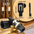 thumbnail image 4 of Saxophone Reed Trimmer Portable Saxophone Reed Grinder Premium Stainless Steel Reed Tool Adjustable Trimming Tool for Saxophone R, 4 of 6