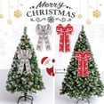 thumbnail image 4 of Diconna Ribbon Bow Hanging Ornaments Christmas Tree Decoration Pendant, 4 of 5