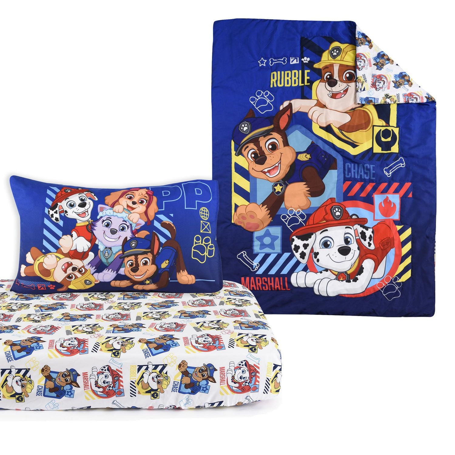 Paw Patrol 3-Piece Toddler Bedding Set