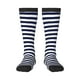 thumbnail image 1 of Balery Navy Blue And White Stripes Calcetines novedosos Calcetines deportivos Calcetines hasta la rodilla Calcetines de algodón Calcetines originales y geniales, 1 of 6