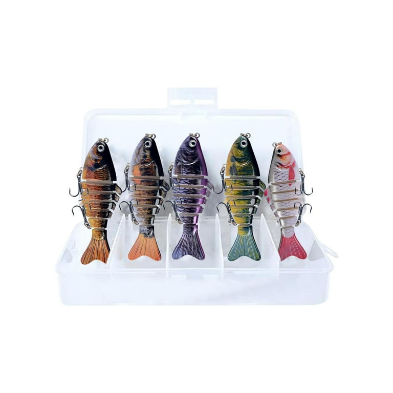 Cadorn "Biomimetic Fishing Lures Swims Like Injured Bait Realistic Action Predatory Fish Lures Fishing Gear Set with Multiple Styles" - Walmart.com Cadorn "Biomimetic Fishing Lures Swims Like Injured Bait Realistic Action Predatory Fish Lures Fishing Gear Set with Multiple Styles" - Walmart.com