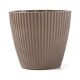thumbnail image 1 of MKK 5 Maceta para plantas aromáticas Maceta para flores Ø 10,5 cm Alféizar de la ventana Balcón Jardín Contenedor Organizador Caja decorativa marrón, 1 of 5