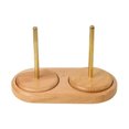 Beginner‘s Wooden Spinning Yarn Holder Stand for Knitting and Crochet Thread Spool and Wool