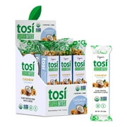 TOSI SuperBites, Gluten-Free Snack Bars, Cashew Coconut, Vegan, Organic, 1 oz, 12 bars