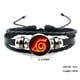 thumbnail image 2 of Pulsera de Metal de NARUTO para niños, accesorio de Cosplay de Sharingan, figura de Anime, Uzumaki, Kakashi, Nube Roja, juguete genial, regalo Kawaii, 2 of 5