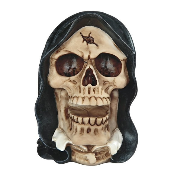 FC Design 5.25"H Grim Reaper Skull Head Figurine Statue Sculpture Ornament Decoration Home/Room Decor and Unique Gift Ideas for Housewarming, Holidays and Birthdays