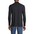 thumbnail image 2 of Lands' End Men's Super-T Cotton-Blend Mock Turtleneck Shirt, 2 of 4