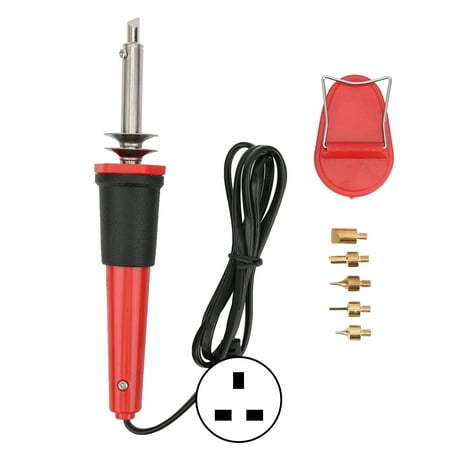 

7Pcs Electric Soldering Iron Pyrography Woodworking Carving Stainless Steel Welding ToolsUK Plug 220V