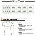 thumbnail image 3 of Fesfesfes White Shirts for Women's Fashion Geometric Graphic Print T-Shirts Female Round Neck Loose T-shirt 12(XXL), 3 of 8