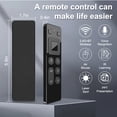 thumbnail image 2 of Control de voz inalámbrico Air Mouse de 2,4G con giroscopio de 6 ejes Control remoto universal compatible con Bluetooth Aprendizaje IR para TV Box, 2 of 9