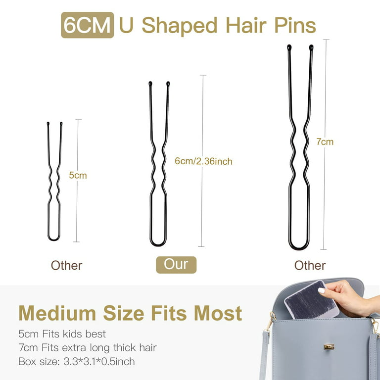 u shape hair pins, Packaging Size: 100 at Rs 260/box of 1000