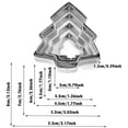 thumbnail image 4 of Harpily Cake Molds Stainless Steel Christmas CakeMold 20 CookieMold Set Kitchen Baking Tools, 4 of 8