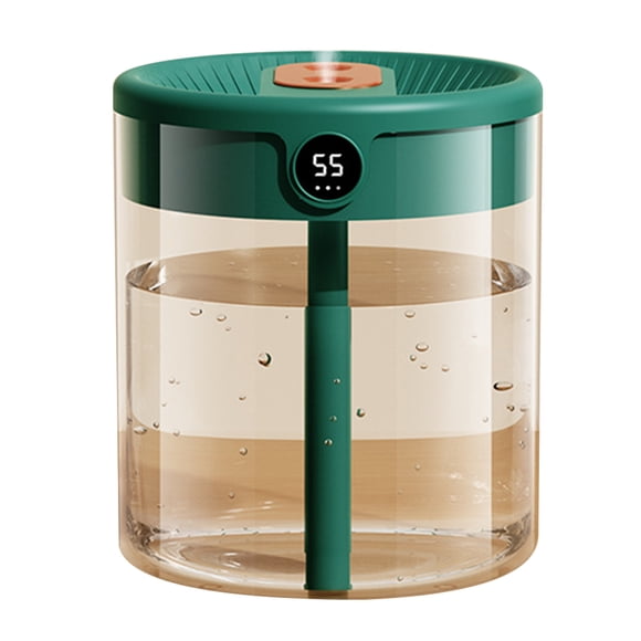 Mini humidificador, 2L Doble boquilla Air L Humidificador de aire de doble boquilla Humidificador de doble chorro Respuesta rápida