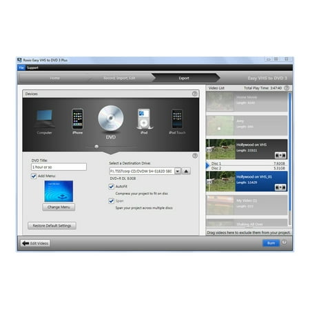Roxio - Easy VHS to DVD 3 Plus - Windows