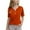 Orange, variant on Lopecy-Sta Short Sleeve Girls Tops Casual Trendy Henley Neck Button Down Shirts Tunic Tees 3-14 Years