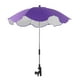 thumbnail image 5 of Abrazadera para cochecito de bebé, sombrilla, parasol, cochecito, cochecito, accesorios para carrito UPF50 +, protección solar, sombrilla, d Púrpura Yotijar toldo para cochecito, 5 of 10