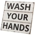 thumbnail image 4 of Barnyard Designs Letrero De Hojalata Vintage Primitive Country Farmhouse Baño Citas Decoración Del Hogar (Wash Your Hands), 4 of 5