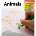 thumbnail image 4 of Princess and Animal Make a Sticker Scenes Gift Set with Matching Kids Stamp/Stampers & Temporary Tattoos. Boys & Girls Easter Basket & Stocking Stuffer Gift Set. Stickers for Kids, 4 of 9