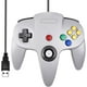 thumbnail image 2 of Classic N64 Controller, SAFFUN N64 Wired USB PC Game pad Joystick, N64 Bit USB Wired Game SAFFUN SAFFUN, 2 of 2