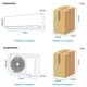 thumbnail image 4 of Aire Acondicionado Minisplit Hisense Inverter solo Frío1 Tonelada (12,000 BTU´s) 220V ART122KA, 4 of 4