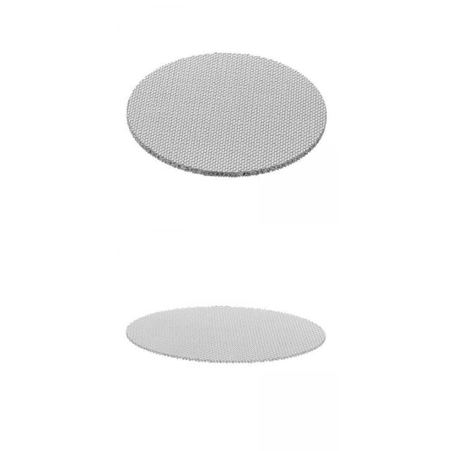 Portafiltro Puck Screen,51 53 58 Espresso Portafiltro Inferior Mampara Ducha,Pantalla de contacto de pantalla de disco de 58,5 mm Acero inoxidable,Malla de filtro de disco para máquina de