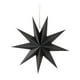 thumbnail image 1 of Estrella grande 3D colgante decorativa coleccionable creativa de 30 cm para vacaciones Negro, 1 of 9