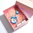 thumbnail image 3 of Lefu 1pc Mini Alarm Clock Key chain Creative Car Ornament Bag Pendant for, 3 of 7